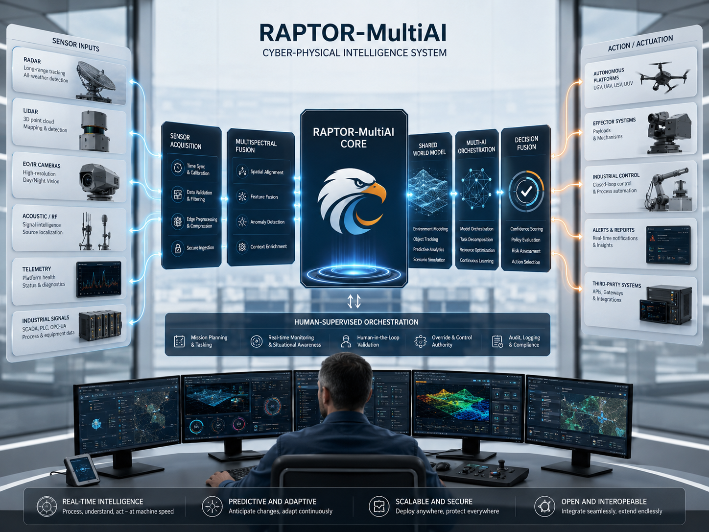 RAPTOR-MultiAI) Human-Supervised Orchestration