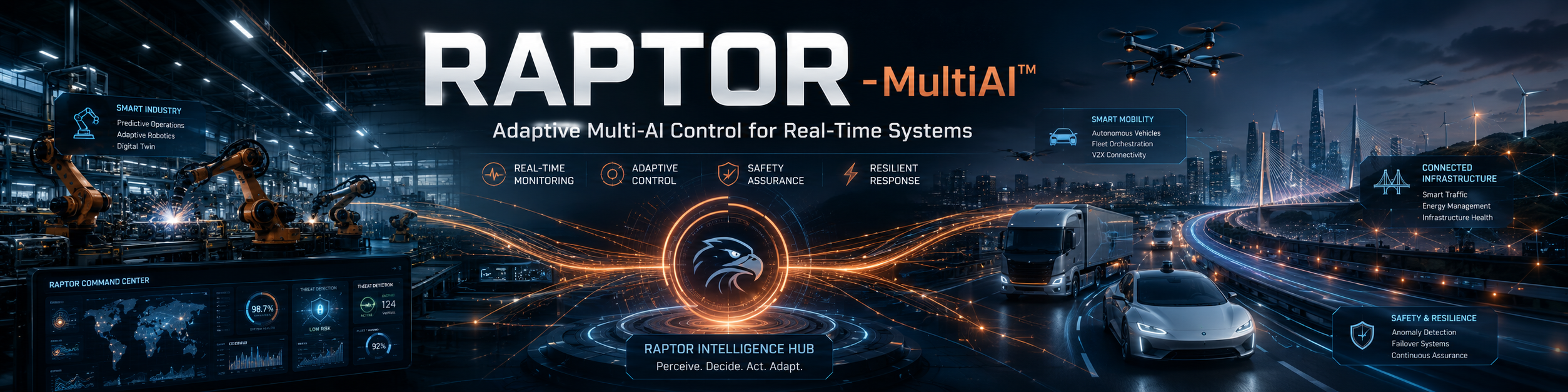 RAPTOR-MultiAI: Adaptive Multi-AI Control for Real-Time Systems